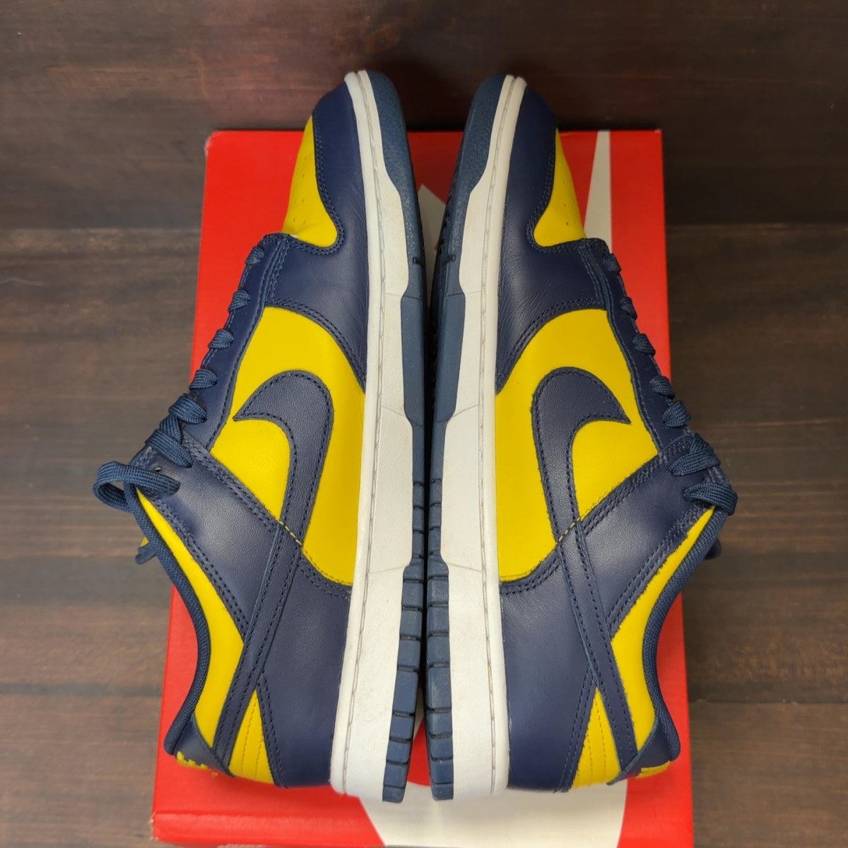 Nike Dunk Low Michigan (2021) Size 10.5 (Pre-Owned) - Image 6