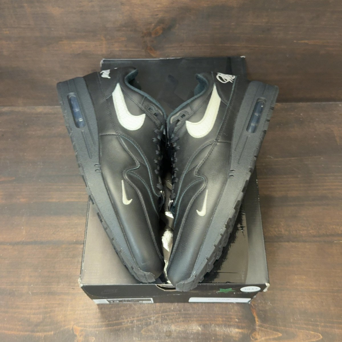 Nike Air Max 1 '87 SP Supreme Black White - Image 2