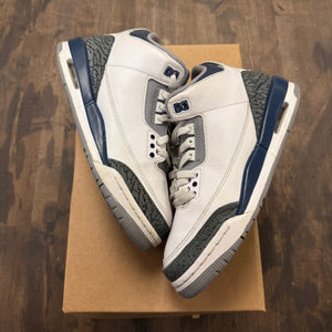 Jordan 3 Retro Midnight Navy (GS) Size 7Y (Pre-Owned) - Image 1