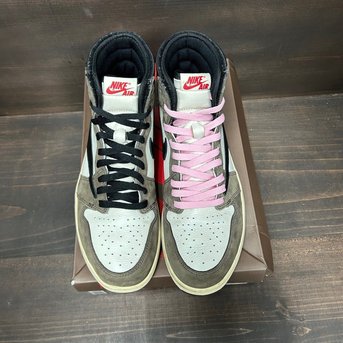 Jordan 1 Retro High OG SP Travis Scott Mocha - Image 3
