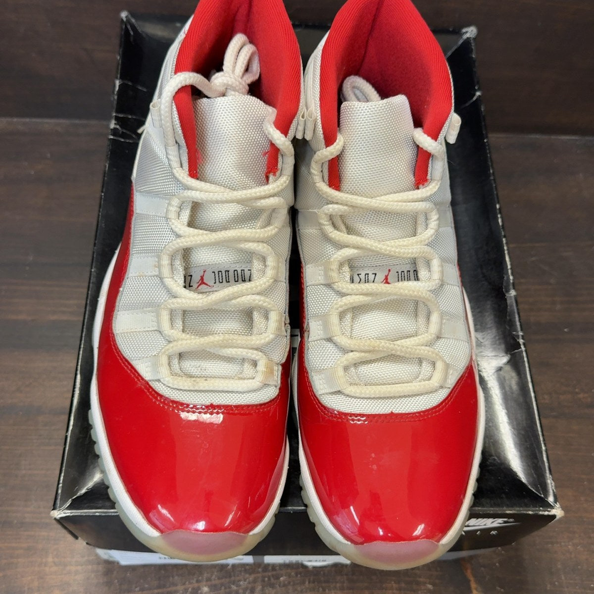 Jordan 11 Retro Cherry (2022) Size 10.5 (Pre-Owned) - Image 3