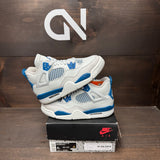 Jordan 4 Retro Military Blue (2024) (GS) - Image 1