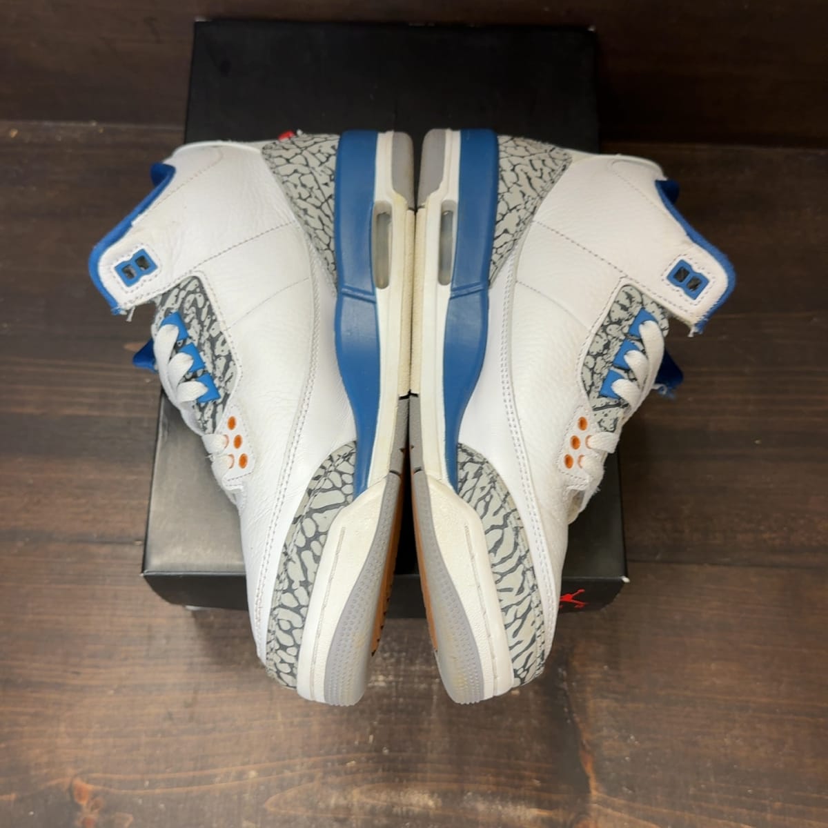 Jordan 3 Retro Wizards (GS) Size 6.5Y (Pre-Owned) - aux