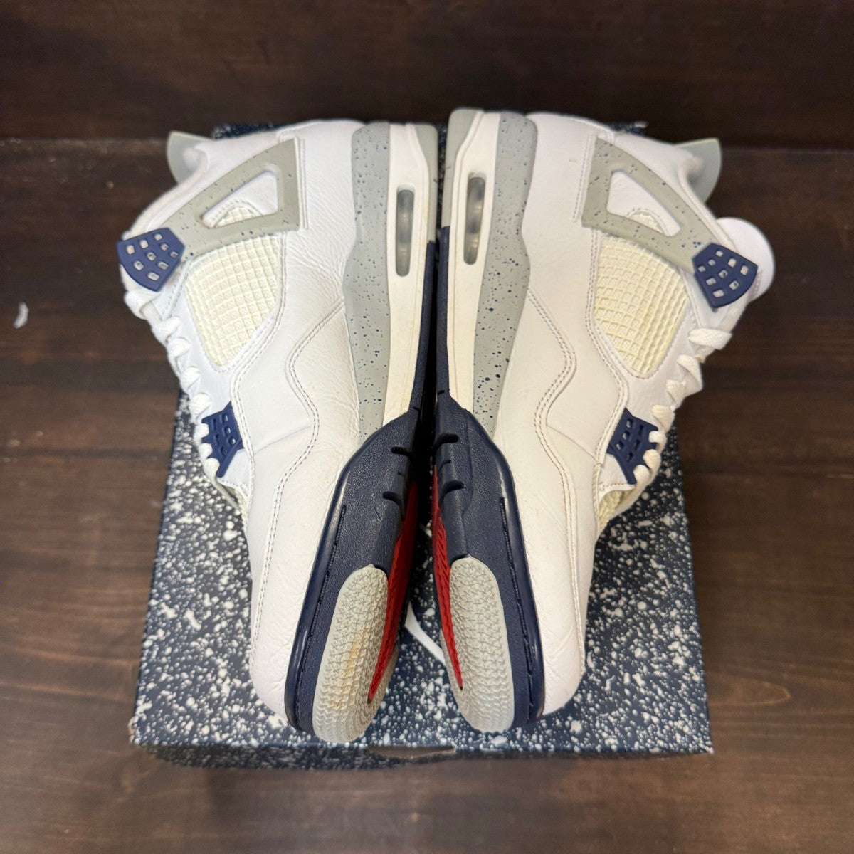 Jordan 4 Retro Midnight Navy - Image 4