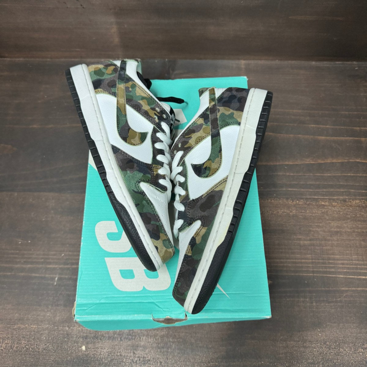 Nike SB Dunk Low Camo Legion Green - Image 3