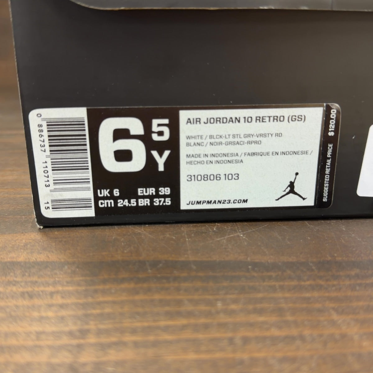 Jordan 10 Retro Steel (GS) - Image 7