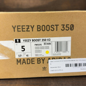adidas Yeezy Boost 350 V2 Yeezreel (Non-Reflective) Size 5 (Pre-Owned) - aux