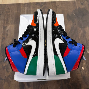 Jordan 1 Mid Multi Patent (Women's) - Image 4