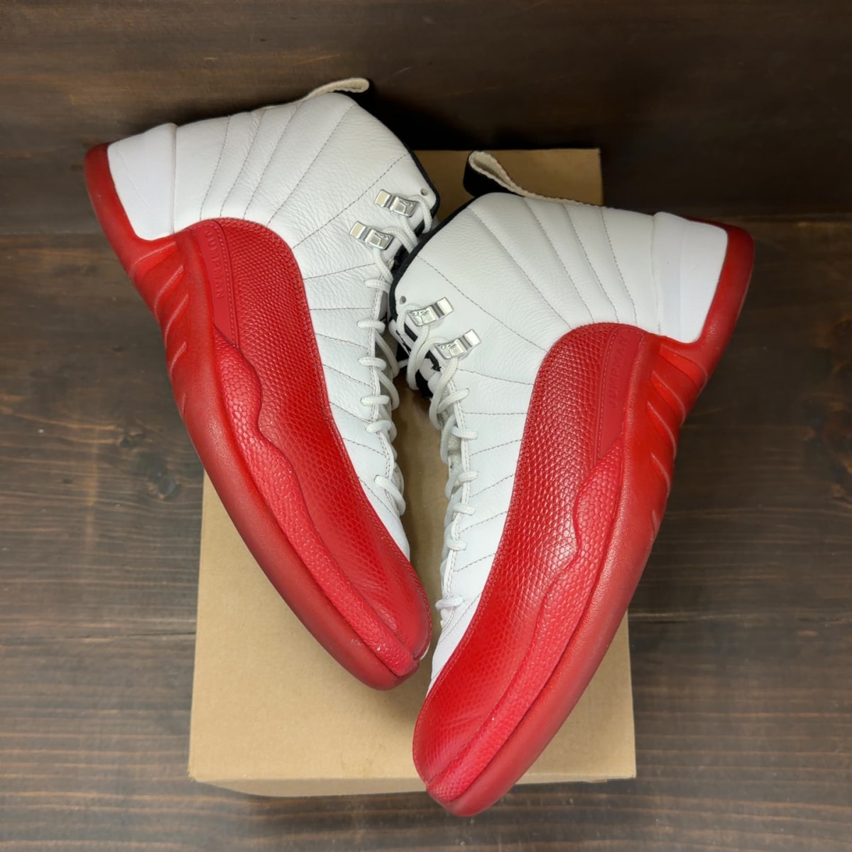 Jordan 12 Retro Cherry (2023) Size 12 (Pre-Owned) - Image 2