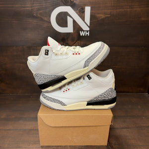 Jordan 3 Retro White Cement Reimagined (GS) Size 5Y (Pre-Owned) - Image 1