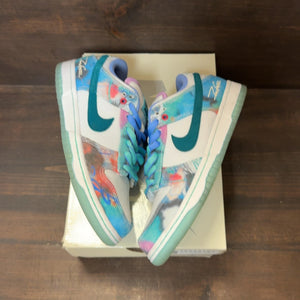 Nike SB Dunk Low Futura Laboratories Bleached Aqua - Image 2