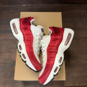 Nike Air Max 95 LX Red Crush (Women's) Size 7W (Pre-Owned) - Image 2