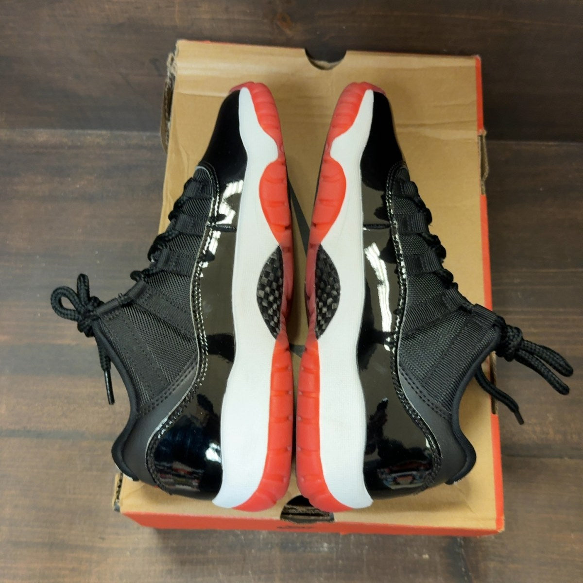 Jordan 11 Retro Low Bred (GS) (2025) - Image 6