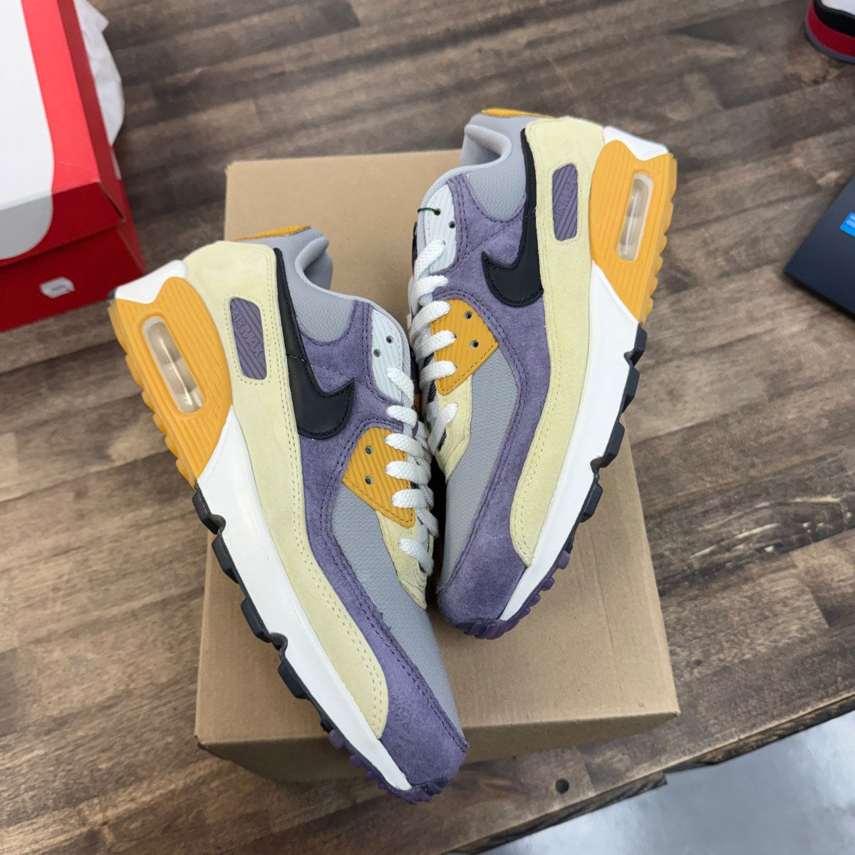 Nike Air Max 90 NRG Court Purple Lemon Drop - Image 1