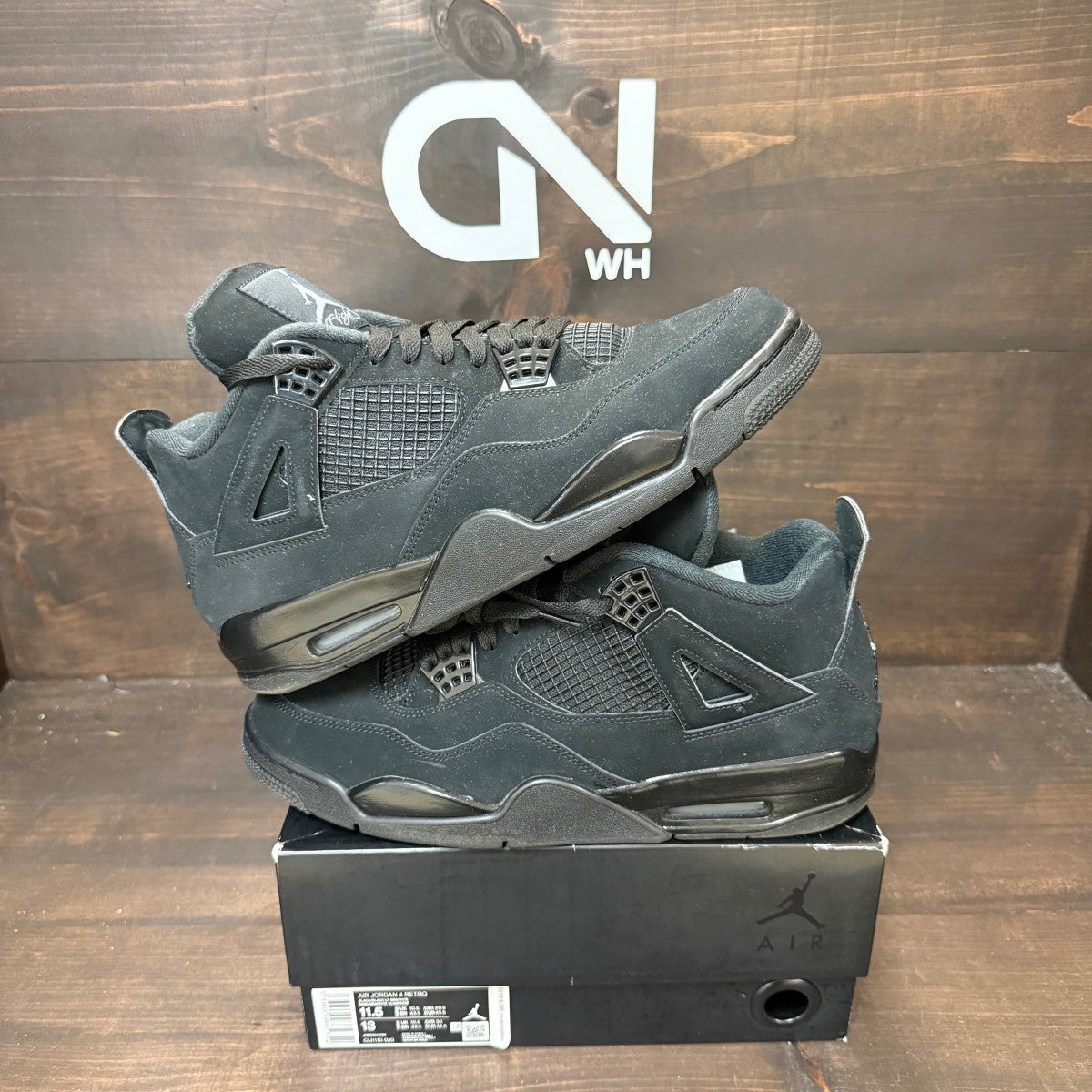 Jordan 4 Retro Black Cat (2020) - Image 1