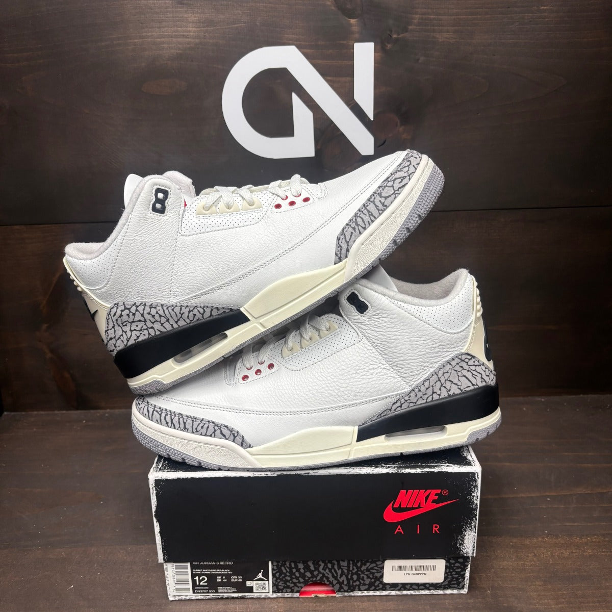 Jordan 3 Retro White Cement Reimagined - Image 1