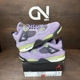 Jordan 4 Retro Canyon Purple (Women's) - Image 1