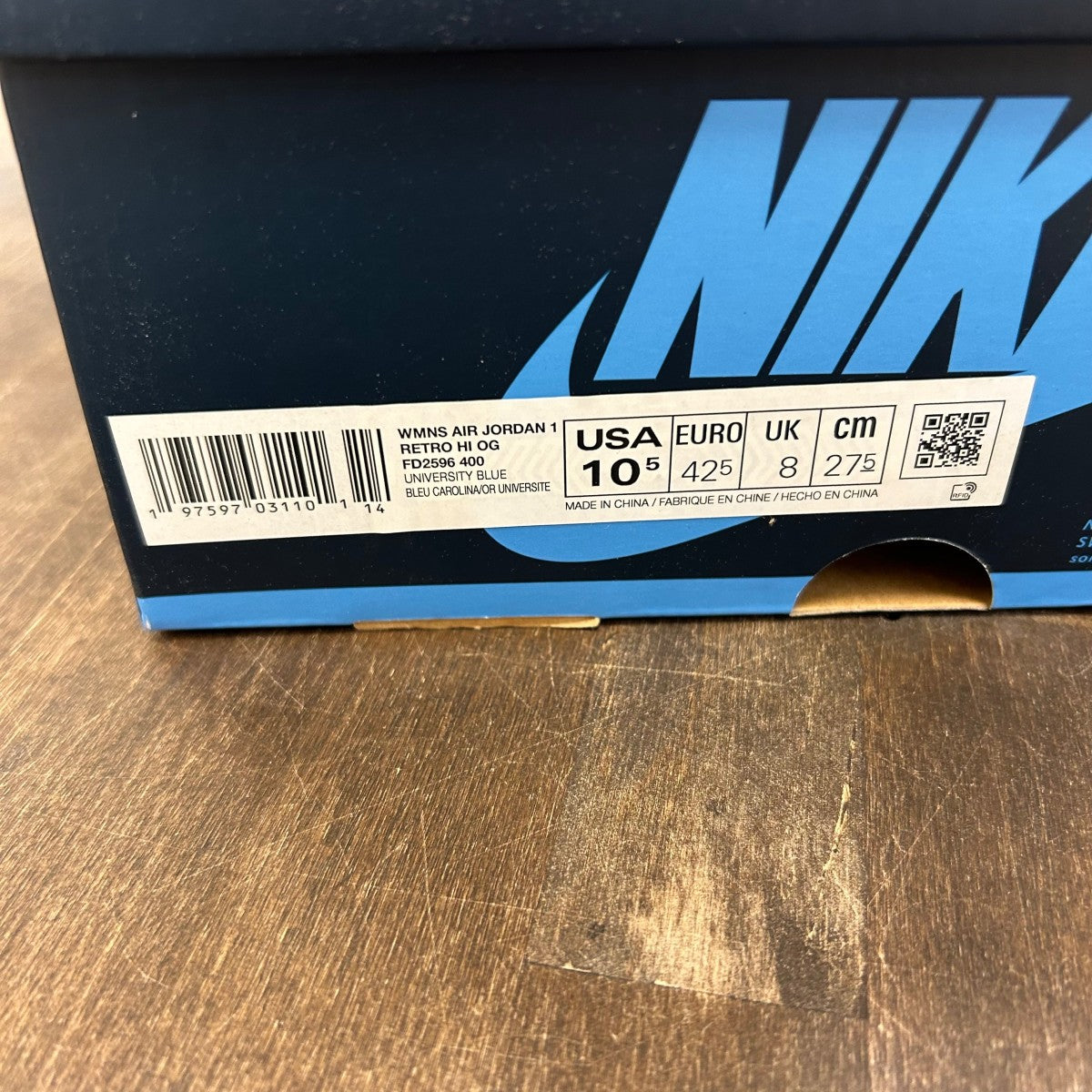 Jordan 1 High OG First in Flight (Women's) - Image 6