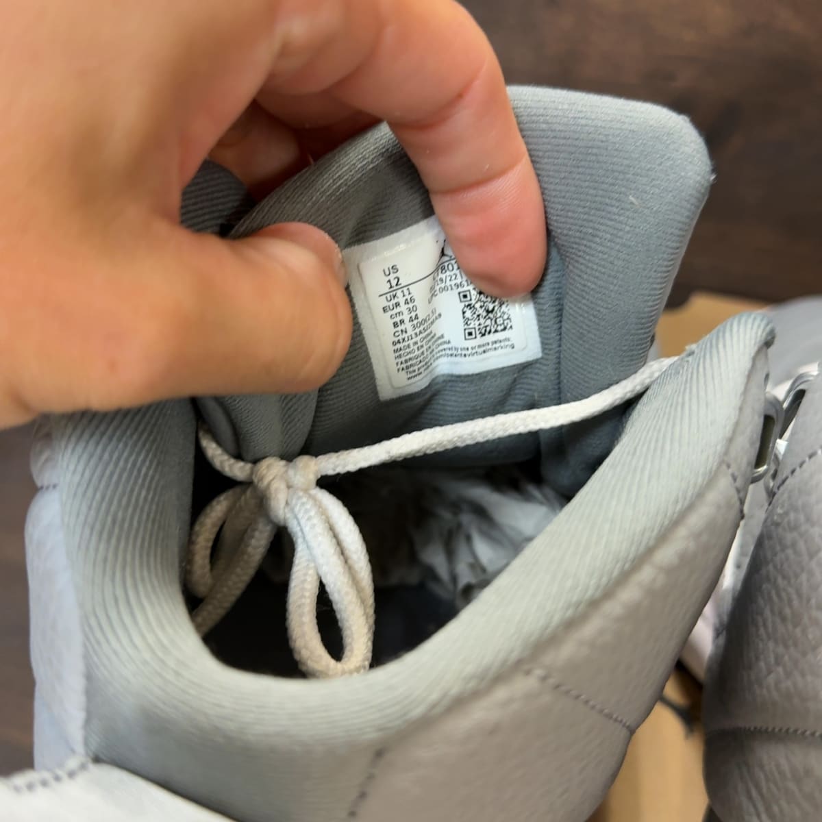 Jordan 12 Retro Stealth Size 12 (Pre-Owned) - aux