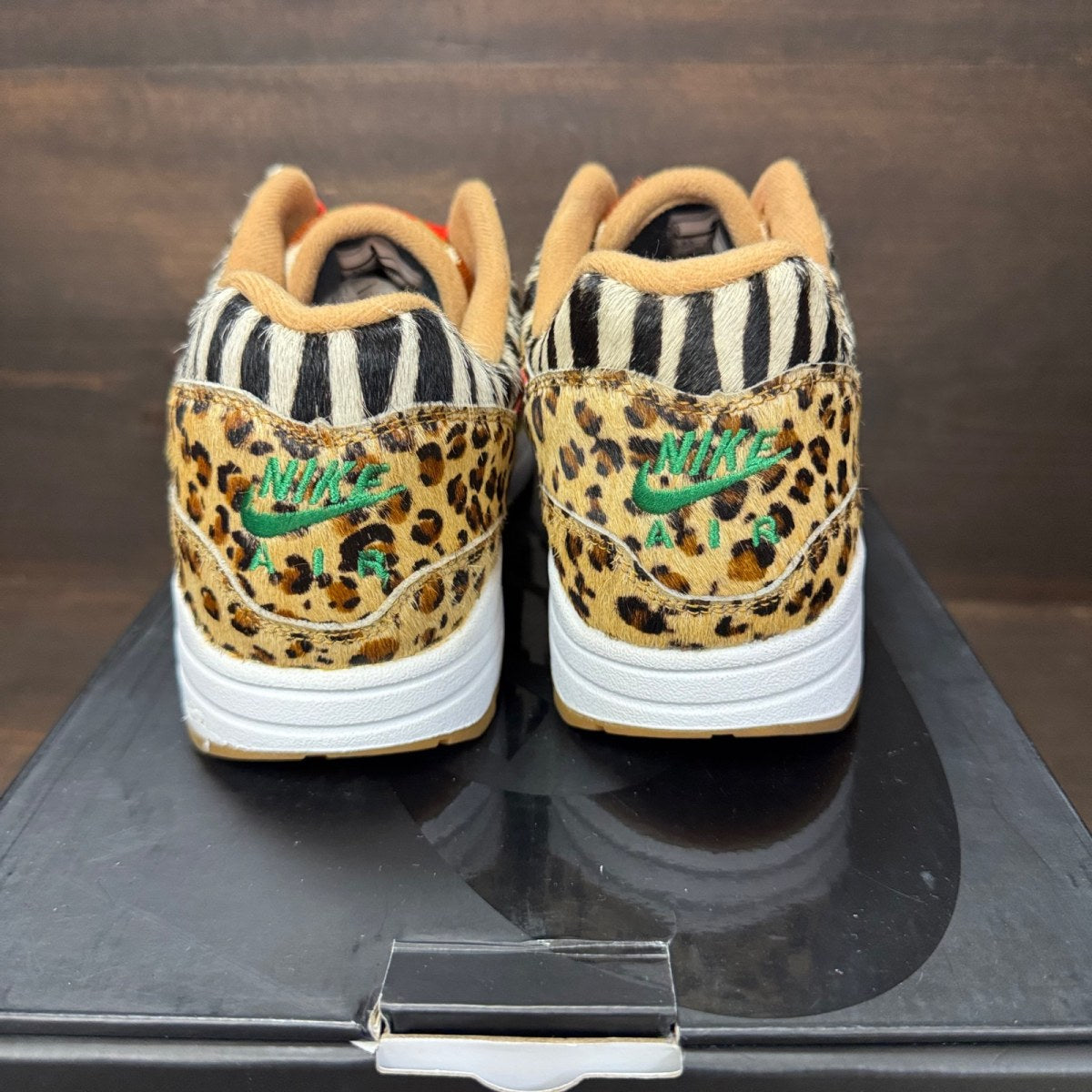 Nike Air Max 1 atmos Animal Pack 2.0 (All Black Box) (2018) - Image 5