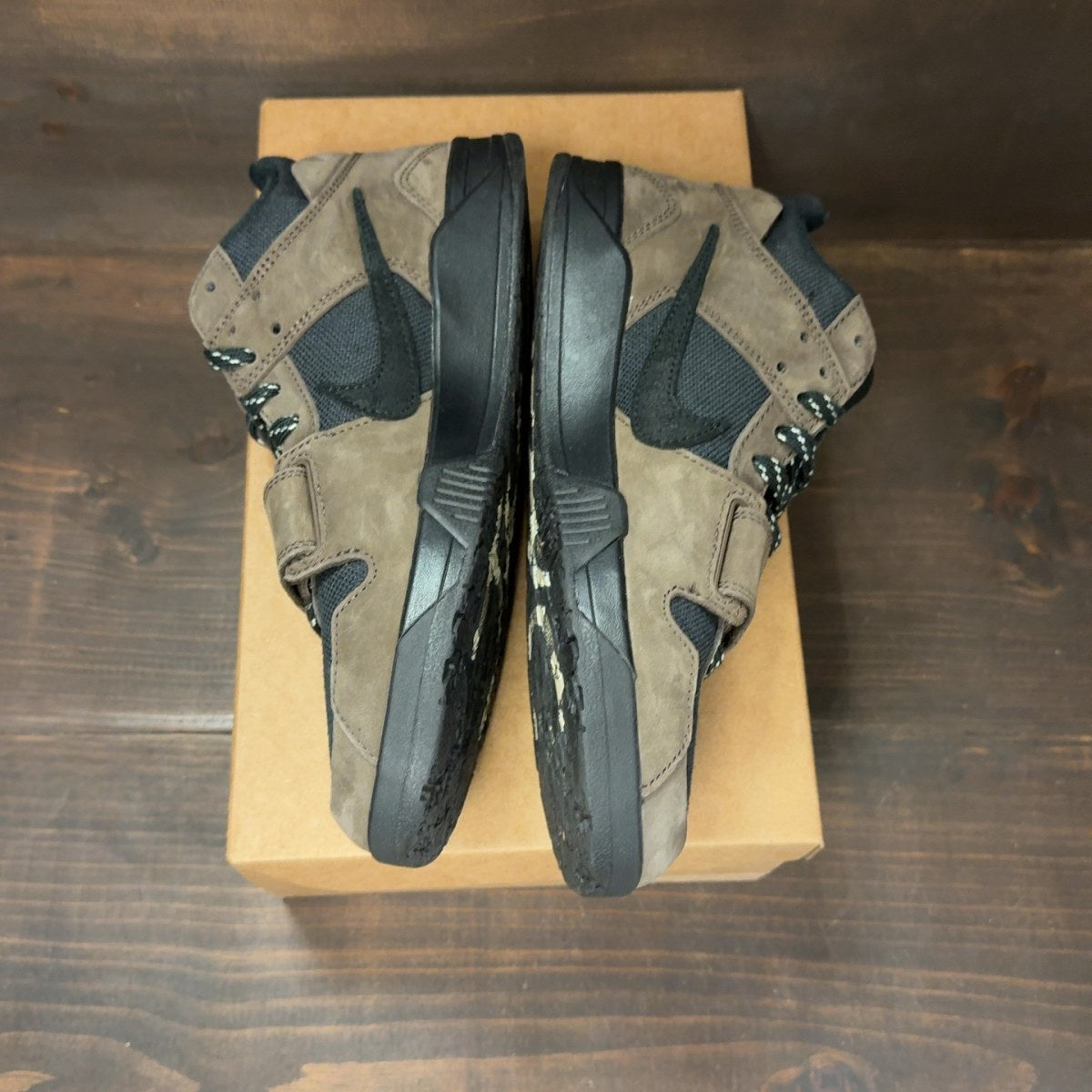 Jordan Jumpman Jack TR Travis Scott Dark Mocha Size 10 (Pre-Owned) - Image 4