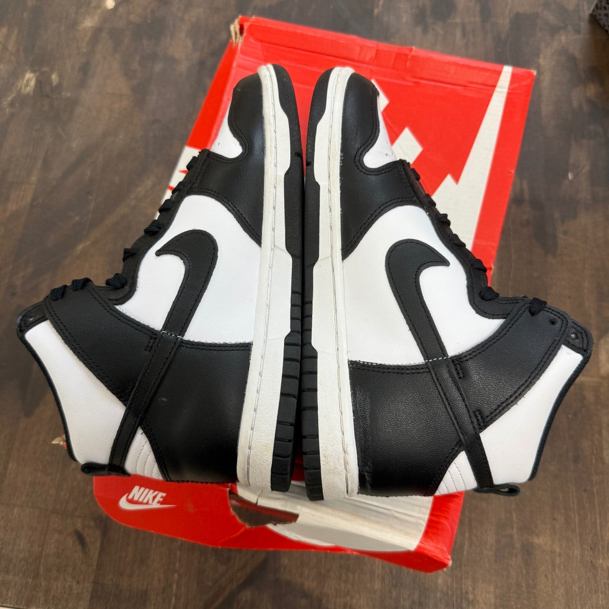 Nike Dunk High Panda (2021) (Women's) - Image 4