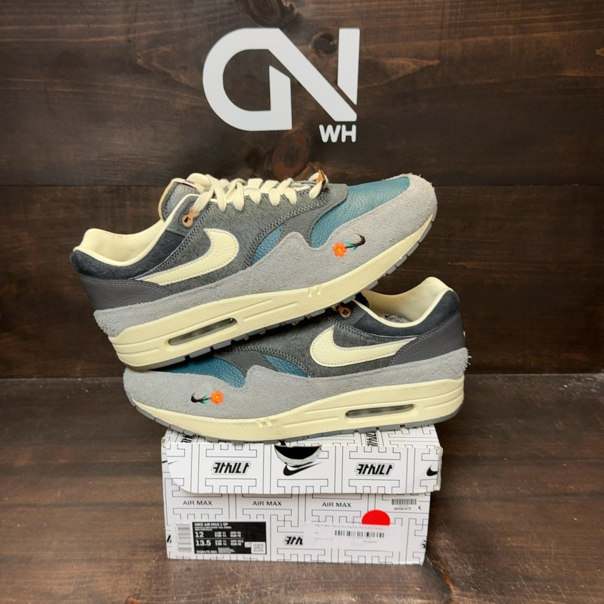Nike Air Max 1 Kasina Won-Ang Grey - Image 1