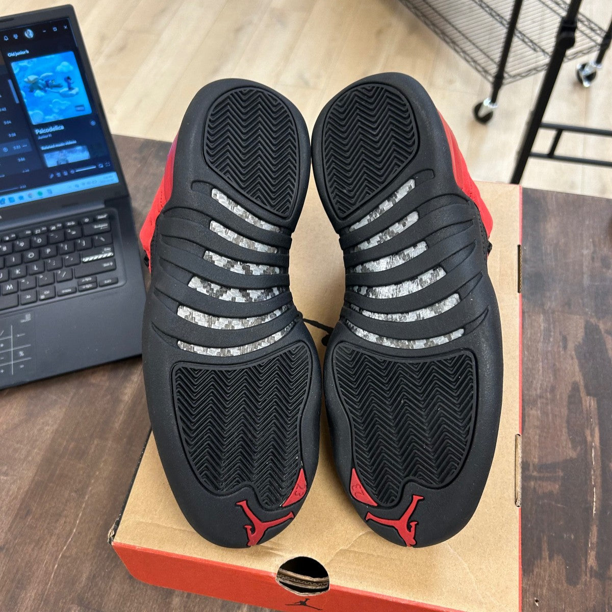 Jordan 12 Retro Reverse Flu Game - Image 5
