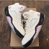 Jordan 5 Retro Medium Soft Pink Size 12 (Pre-Owned) - Image 1