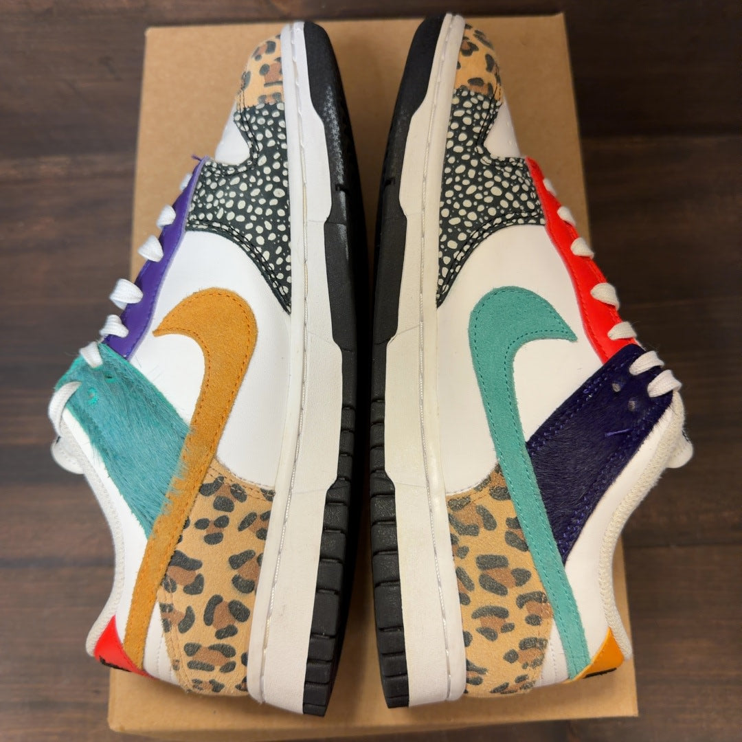 Nike Dunk Low Safari Mix (Women's) Size 9W (Pre-Owned) - Image 6