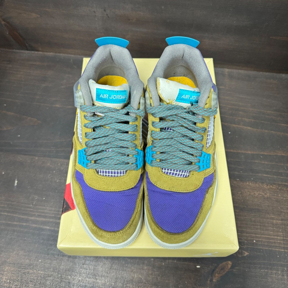 Jordan 4 Retro SP 30th Anniversary Union Desert Moss - Image 3