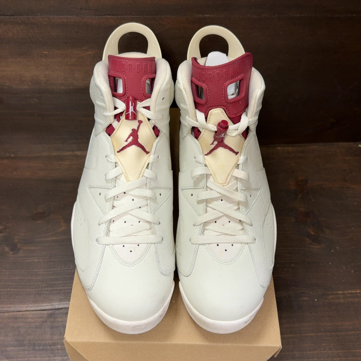 Jordan 6 Retro Maroon (2015) Size 14 (Pre-Owned) - Image 3