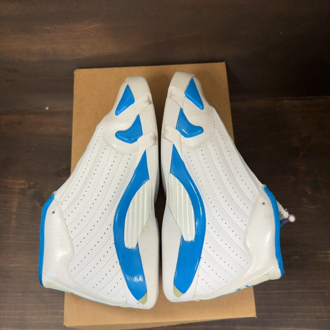 Jordan 14 Retro Neptune Blue (GS) Size 6.5Y (Pre-Owned) - Image 6