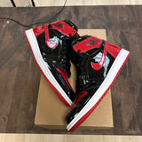 Jordan 1 Retro High OG Patent Bred Size 10 (Pre-Owned) - Image 1