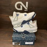 Jordan 4 Retro Midnight Navy Size 11 (Pre-Owned) - front