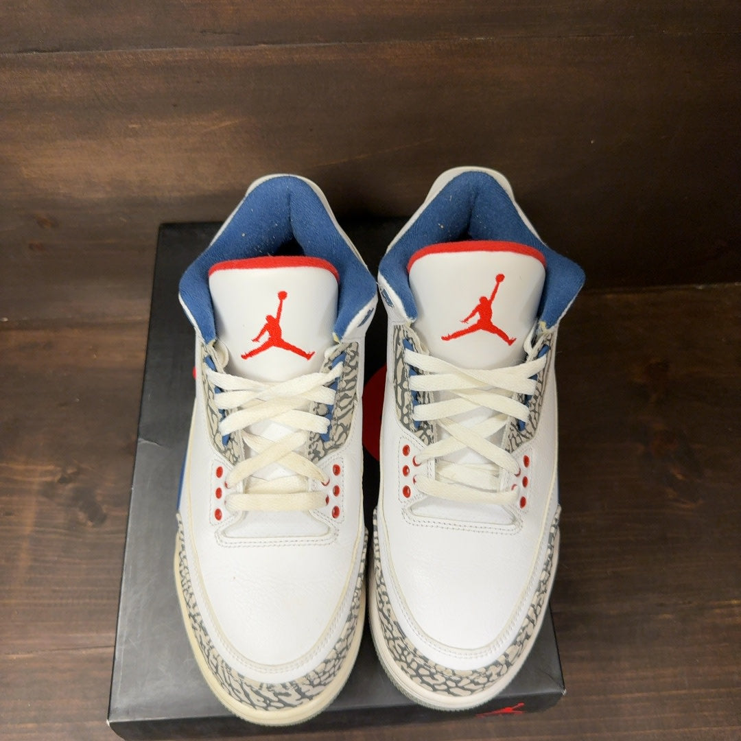 Jordan 3 Retro True Blue (2016) Size 8.5 (Pre-Owned)