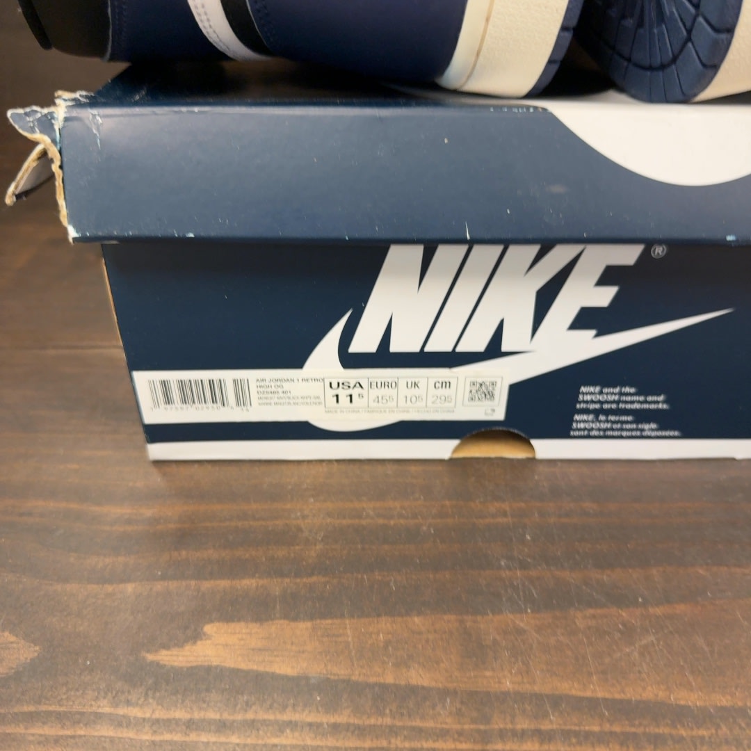 Jordan 1 Retro High OG Midnight Navy - Image 7