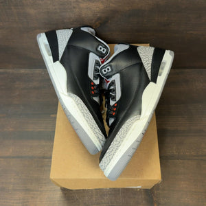 Jordan 3 Retro OG Black Cement (2024) Size 12.5 (Pre-Owned) - Image 7