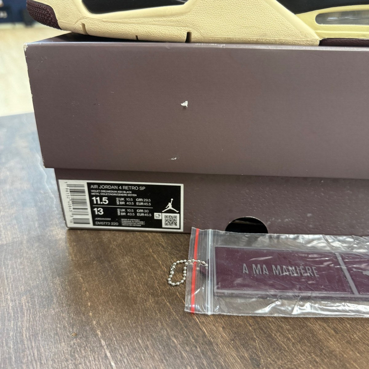 Jordan 4 Retro SP A Ma Maniére Violet Ore Size 11.5 (Pre-Owned) - Image 7