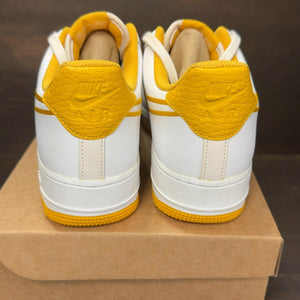 Nike Air Force 1 Low White Yellow Ochre Size 10.5 - Image 5