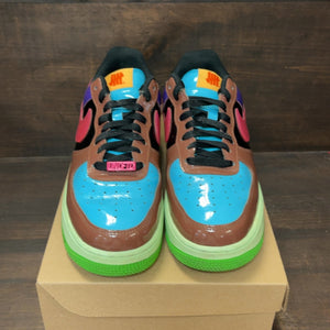 Nike Air Force 1 Low SP Undefeated Multi-Patent Pink Prime Size 9 (Pre-Owned) - Image 3