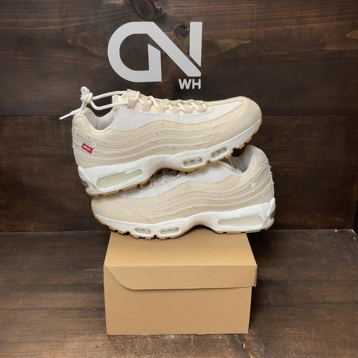 Nike Air Max 95 OG Levis Light Orewood Brown Size 12.5 (Pre-Owned) - Image 1