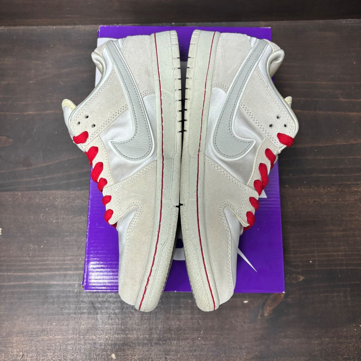 Nike SB Dunk Low City of Love Light Bone Size 10.5 (Pre-Owned) - Image 4