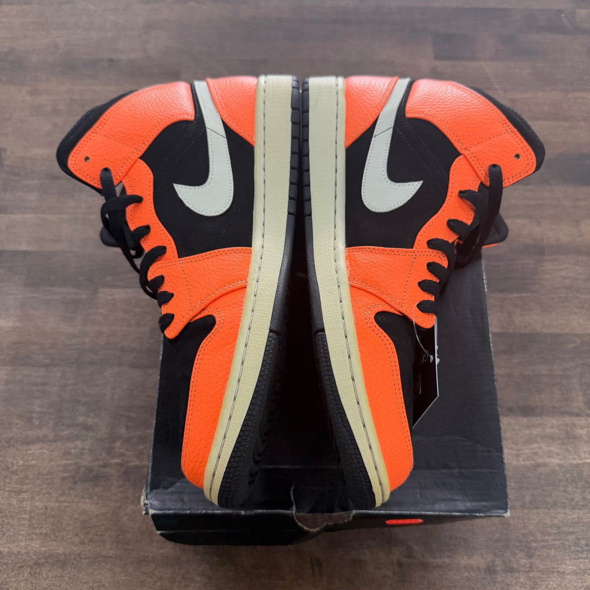 Jordan 1 Mid Black Cone - Image 5