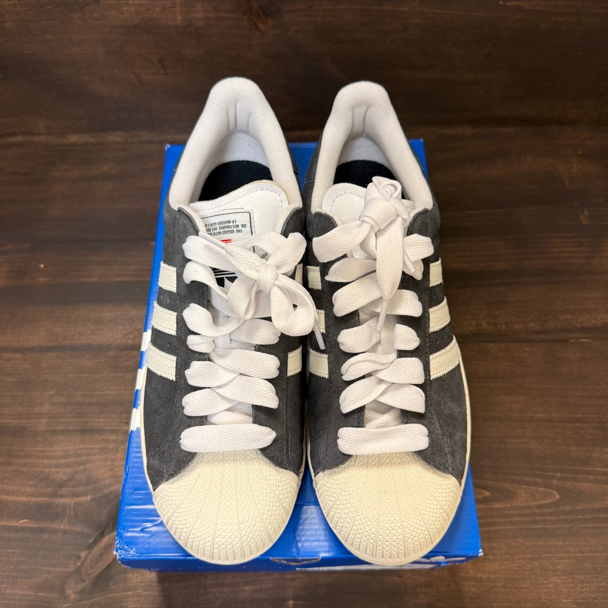 adidas Superstar II Los Angeles Qias Omar Size 12 (Pre-Owned) - Image 2