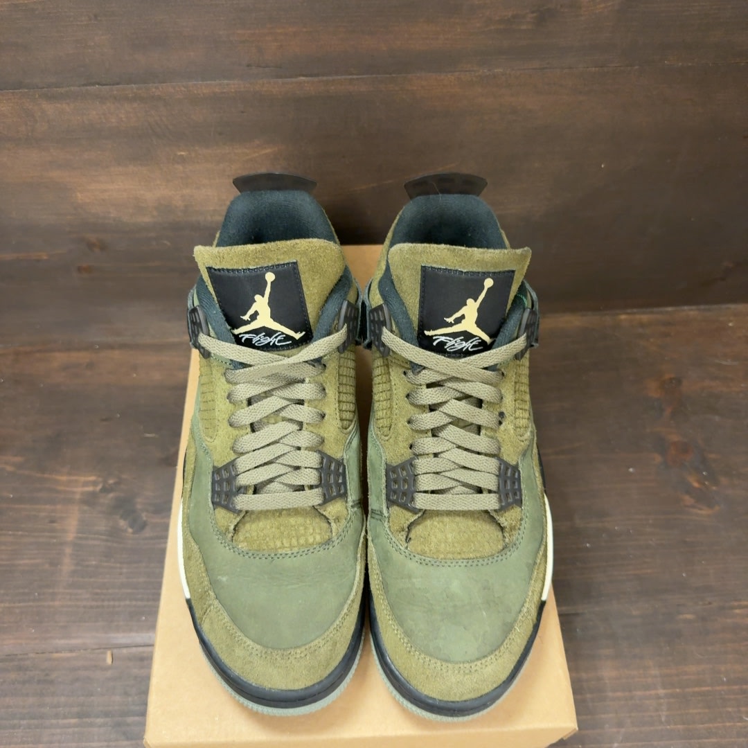 Jordan 4 Retro SE Craft Medium Olive Size 9 (Pre-Owned) - Image 3