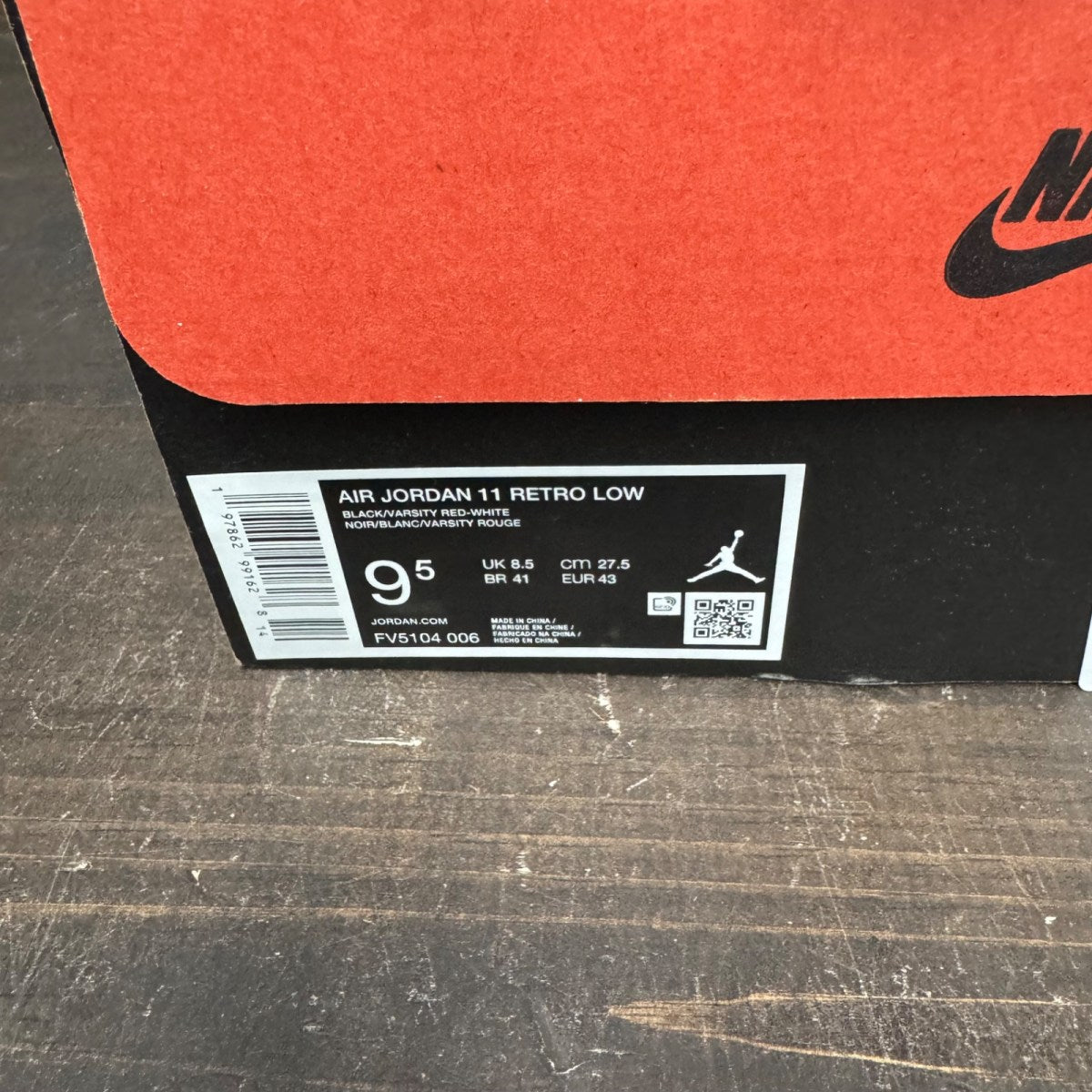 Jordan 11 Retro Low Bred (2025) - Image 7