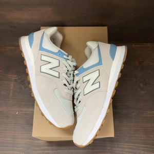 Cream Blue New Balance 574 Size 10.5 (Pre-Owned) - Image 2