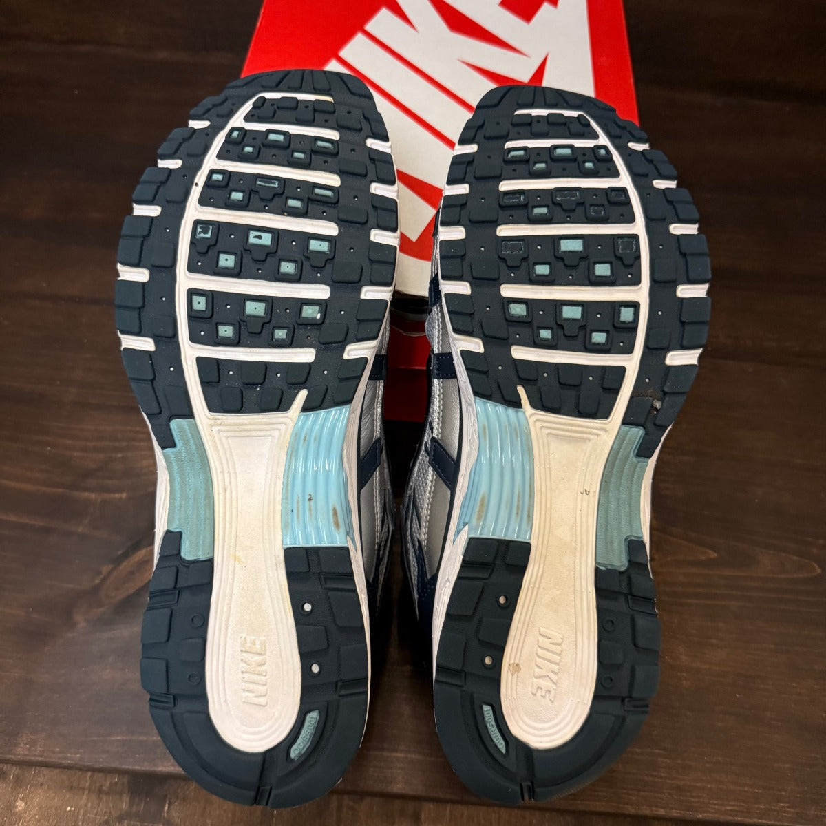 Nike P-6000 Armory Navy Flat Silver - Image 5