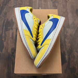 Jordan 1 Retro Low OG SP Travis Scott Canary (Women's) Size 8.5W (Pre-Owned) - Image 1